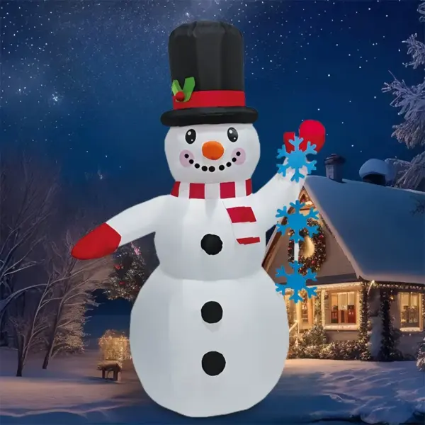 FrostBuddy Inflatable Snowman - Image 2
